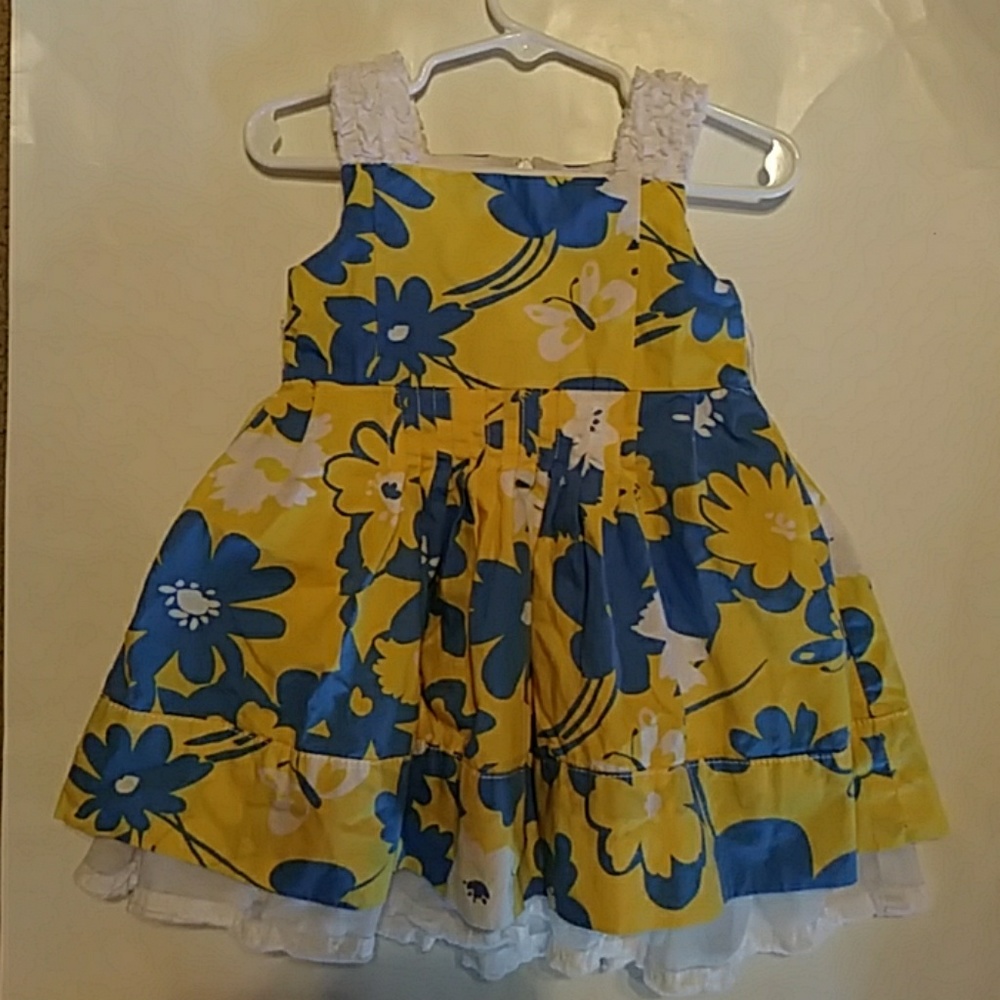 Children's Place Cotton Floral Dress -- 18 Months